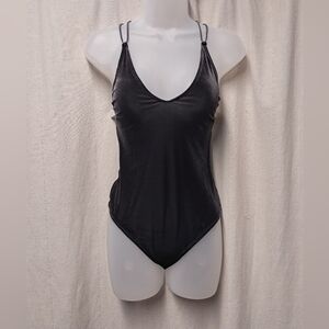 Naked Princess Velvet Jordana Bodysuit Size L Never Worn